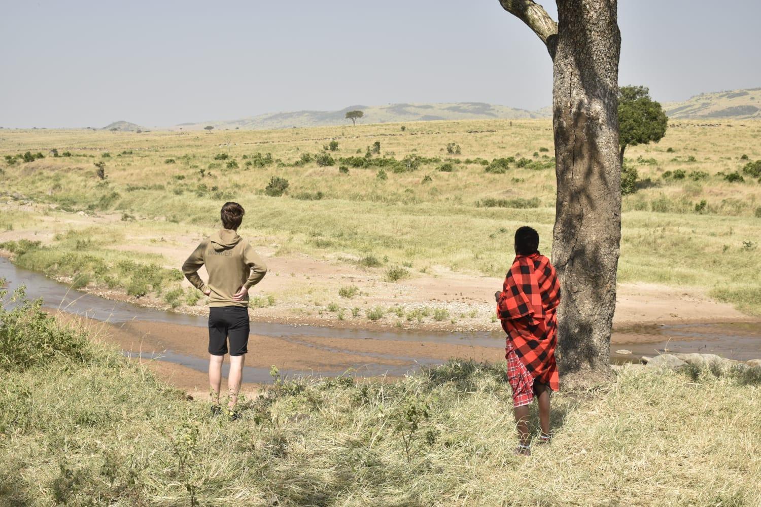 Maasai Homestay Camping Sekenani Eksteriør billede
